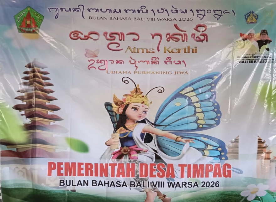 Bulan Bahasa Bali Desa Timpag Tahun 2026